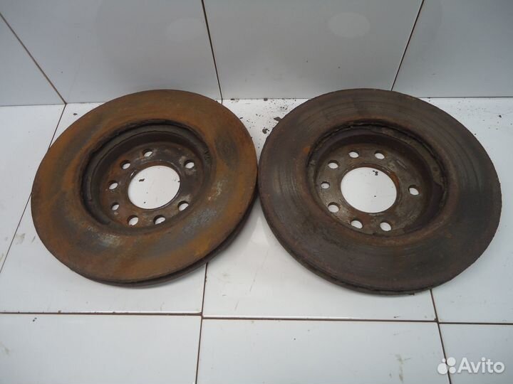 Диски передние тормозные Opel Astra H