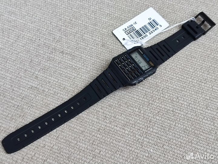 Casio CA-53W-1 с калькулятором новые