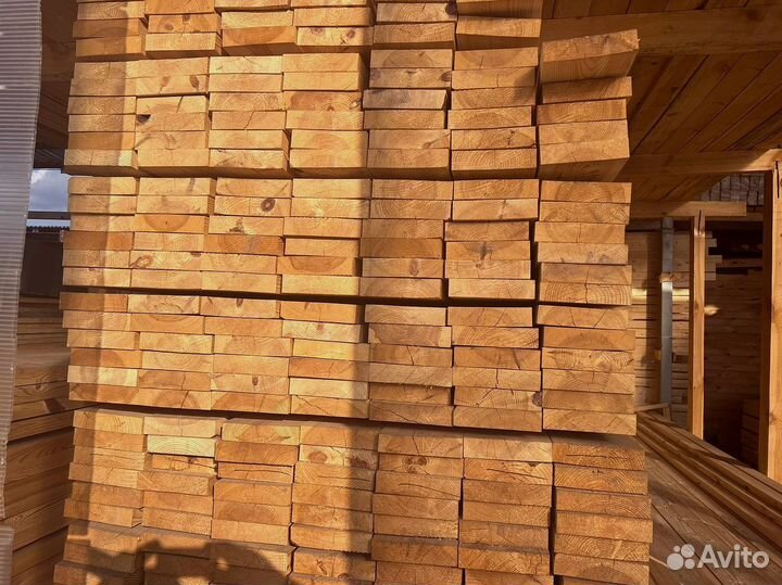 Доска обрезная 25х150х6000мм от производителя