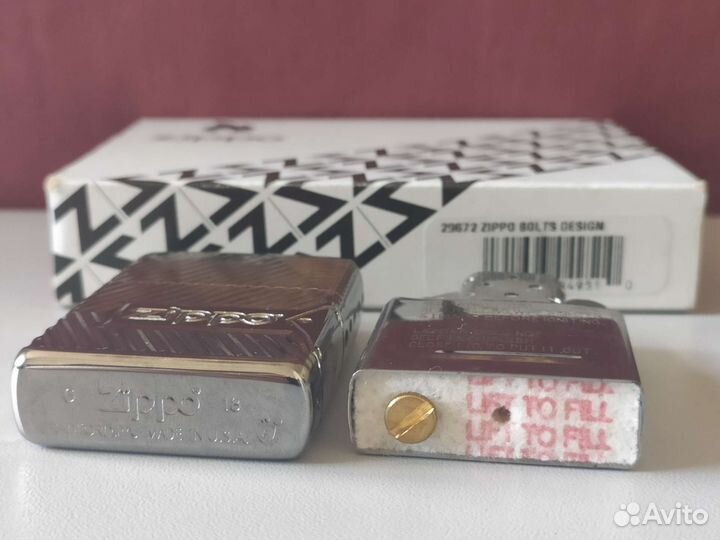 Зажигалка Zippo, Armor 360, Bolts Design 29672