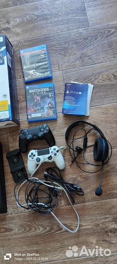 Sony playstation 4 PS4 pro 1tb с играми