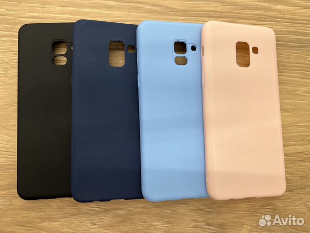 Чехол силиконовый на Samsung A8plus