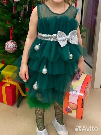 Платье елочки 98 104