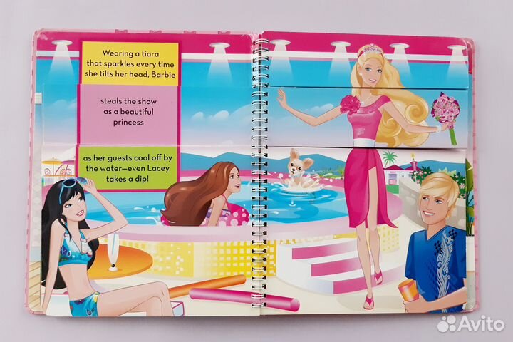 Книга интерактивная Barbie Mix & Match 2011