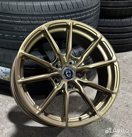 Диски R17 5x114,3 HRE P104SC Matt Bronze