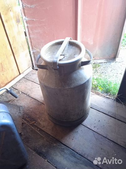 Фляга алюминиевая бу 40л