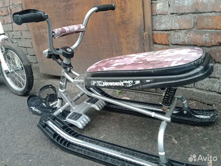 Детский снегокат