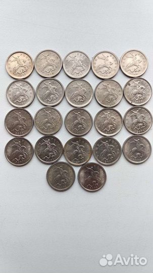 Разновидности РФ 1 к-10 руб с 1997 г смотреть опис