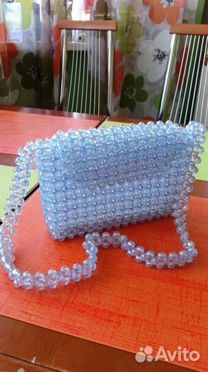Сумка из бусин ручной работы