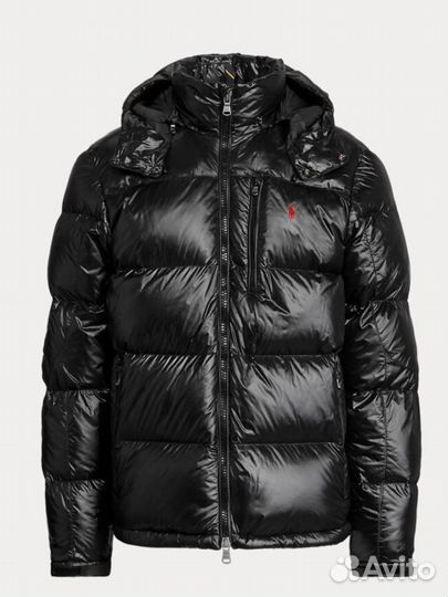 Пуховик Мужской Polo Ralph Lauren черныц зимний