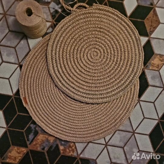 Ковер джутовый