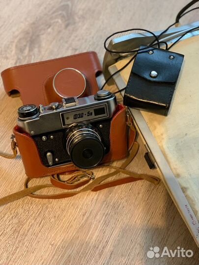 Фотоаппарат фэд 5В. Фотоэкспонометр + глянцеватель