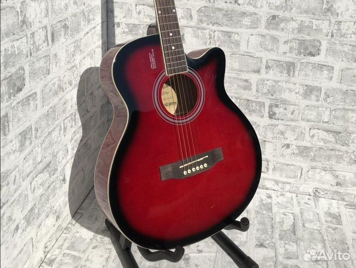 Акустическая гитара Elitaro + Аксессуары