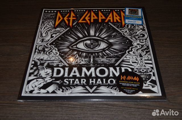 DEF leppard diamond star halos 2LP limited