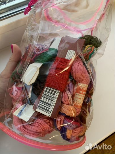 Нитки мулине (пакетом)