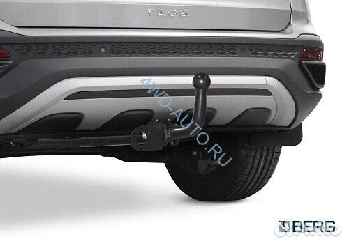 Фаркоп Volkswagen Taos (2021), шар А, 1500/75 кг