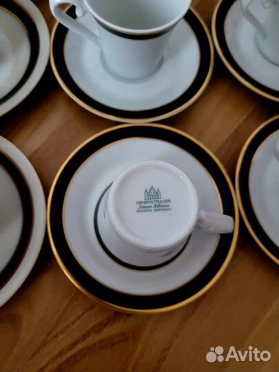 Чайно-кофейый набор из фарфора Германия