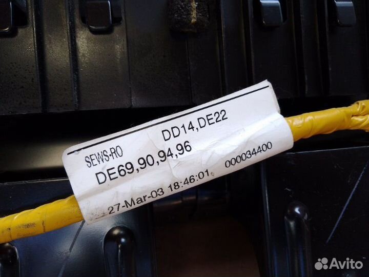 Подушка безопасности пассажира Mazda 2 1.25 2004