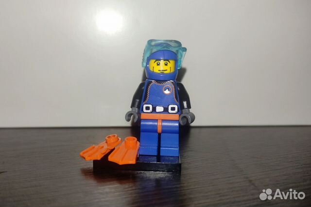Lego Лего Минифигурка Водолаз купить в Москве | Хобби и отдых | Авито
