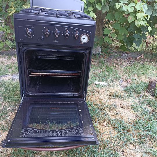 Печка газовая в стиле Ретро