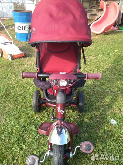 Детский велосипед-коляска micio