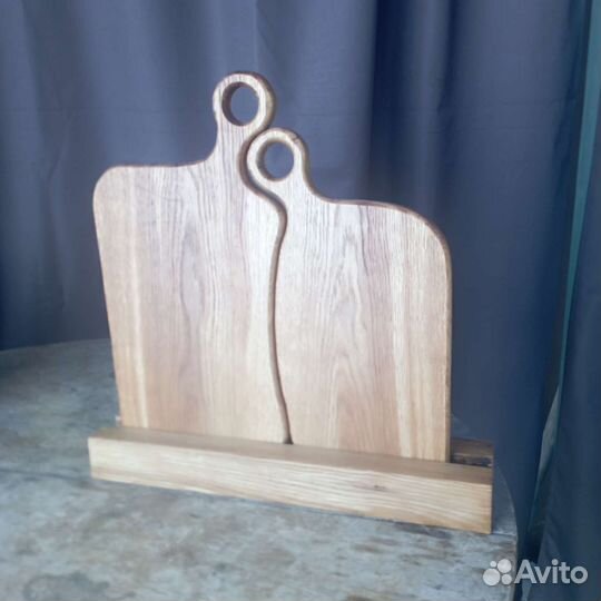 Набор разделочных досок на подставке