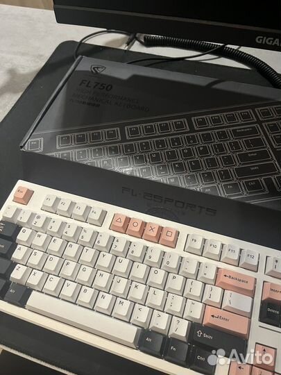 Esports fl750 механическая клавиатура