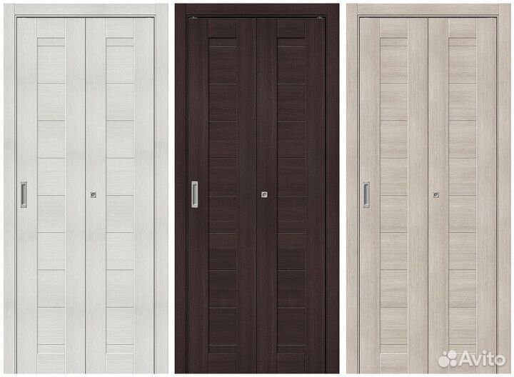 Складные межкомнатные двери / книжка