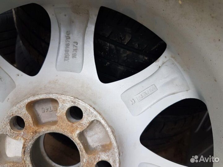 Диски с резиной ET 45,DIA 61.1, 5*114,3