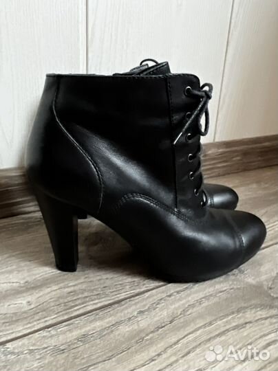 Ботильоны женские 39 размер натуральная кожа