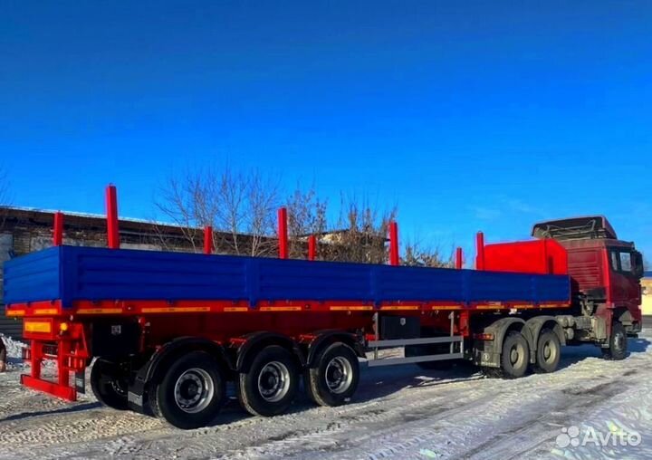 Полуприцеп бортовой Политранс ТСП 94171, 2023