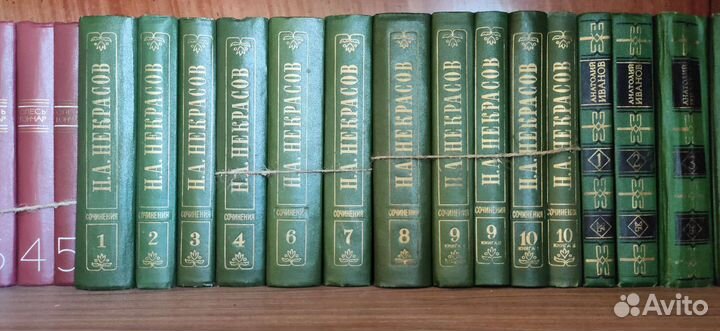 Книги собрание сочинений разные