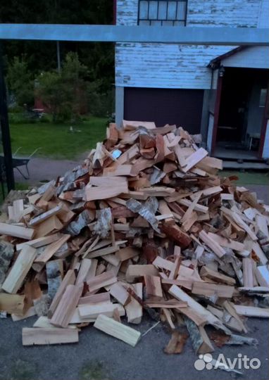 Дрова колотые Ольха