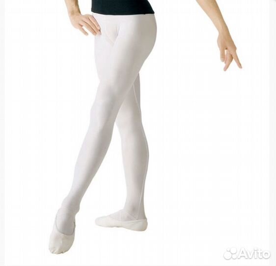 Трико Chacott балетные мужские, белые