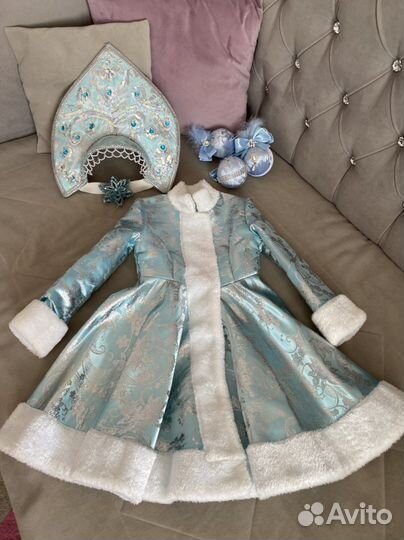 Костюм снегурочки116-122