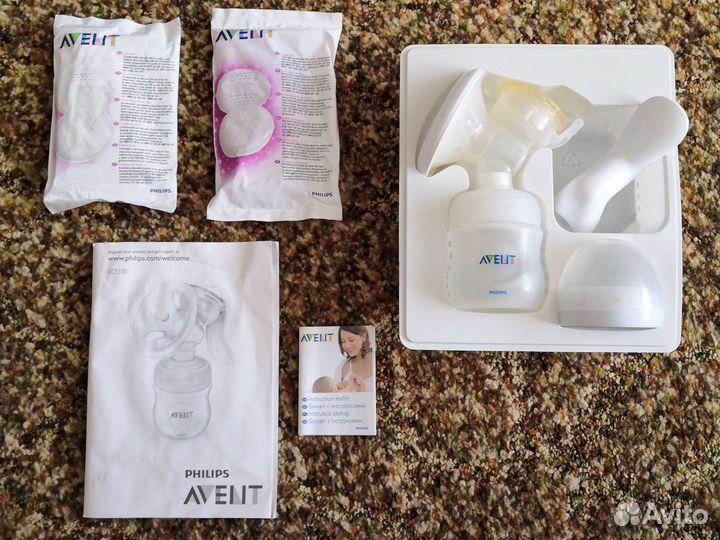 Молокоотсос ручной Avent без соски