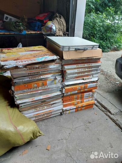 Стол туристический складной 120х60 с диффектами