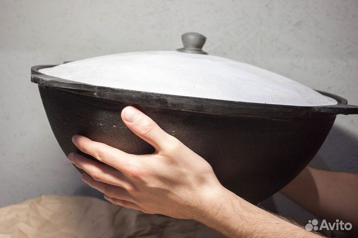 Казан чугунный 12 л