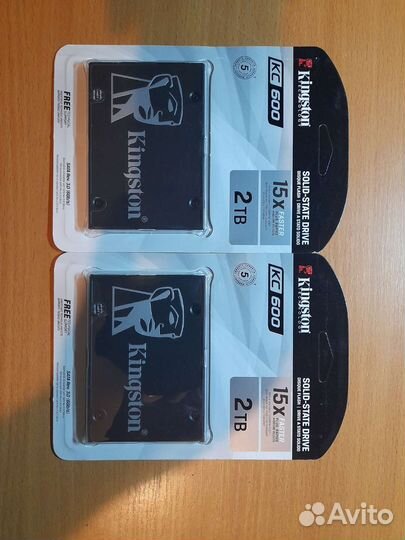 SSD Kingston KC600 2TB(2000GB) Новые