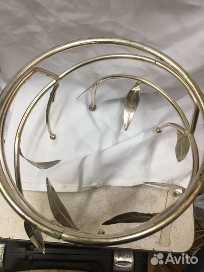 Подставка под цветы металлическая напольная