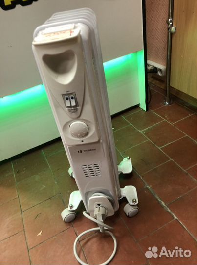 Масляный радиатор обогреватель “Timberk” 1000вт