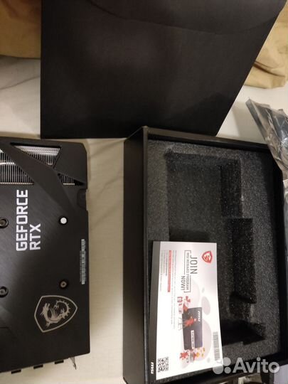 Видеокарта MSI nvidia GeForce RTX 3060 12 gb
