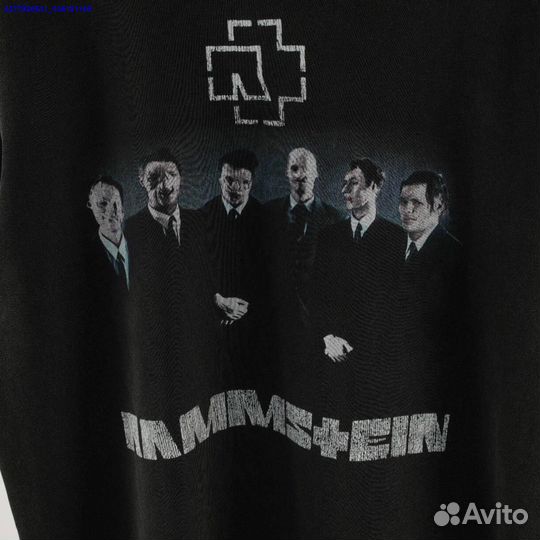 Футболка Rammstein new black мужская (Арт.62561)