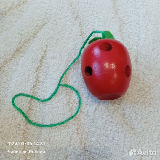 Деревянные игрушки пакетом или штучно, б/у