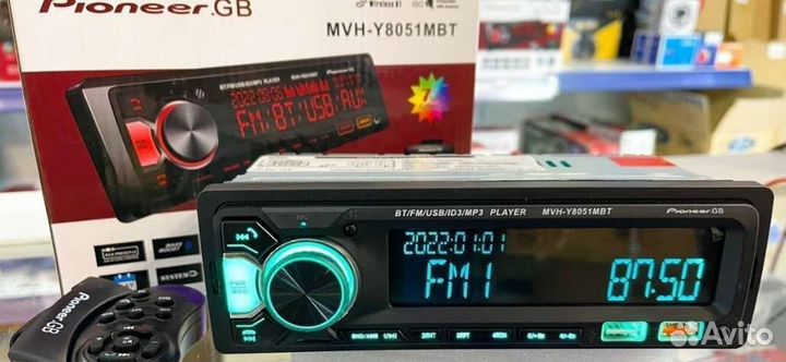 Магнитола Pioneer Y8056MBT Bluetooth