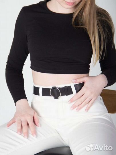 Ремень женский кожаный