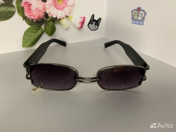 Солнцезащитные очки gentle monster с пирсингом