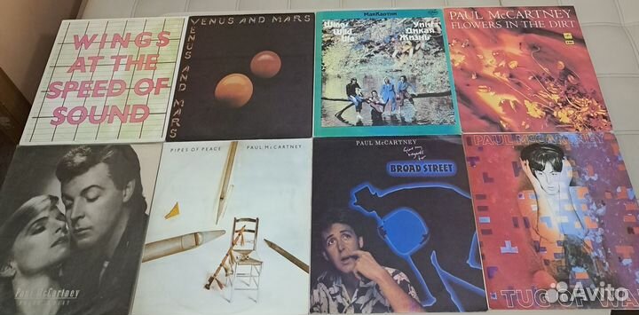 Виниловые пластинки Paul McCartney Wings lp