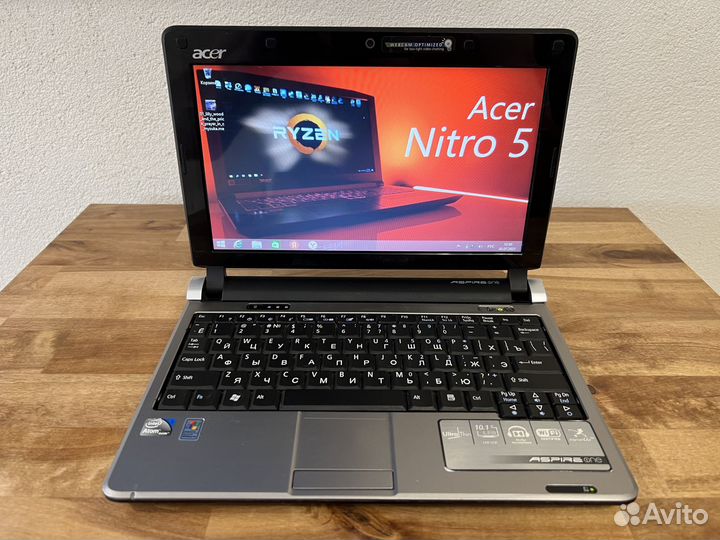 Быстрый красивый нетбук Acer 2 ядра 2Gb SSD 240Gb