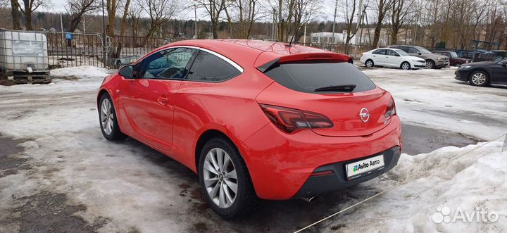 Opel Astra GTC 1.4 AT, 2014, 115 000 км